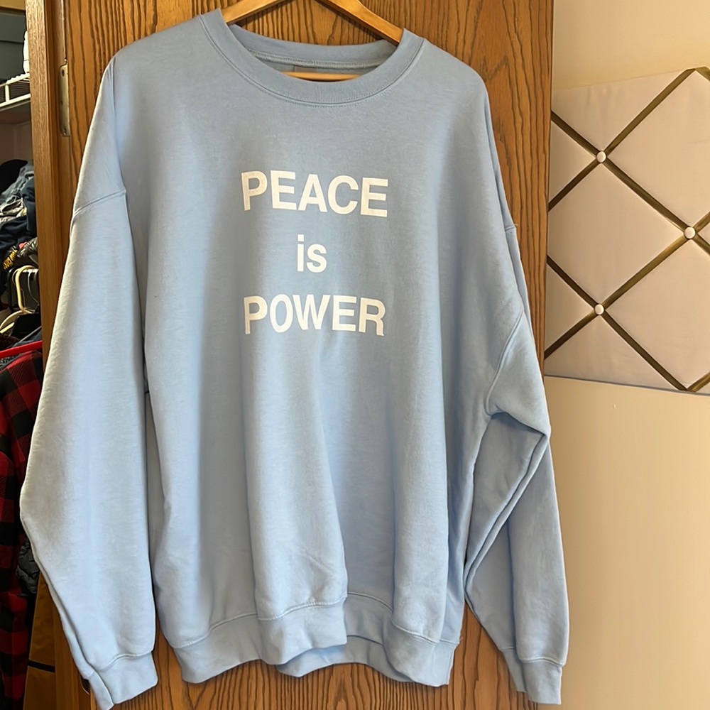 Peace is Power Sweatshirt